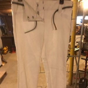 White dress pants